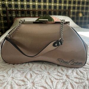 Pinup Couture Metallic Rose Gold Blush Purse
